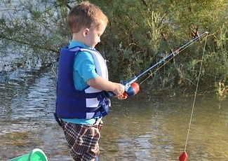 Image by 272447 from Pixabay of boy fishing