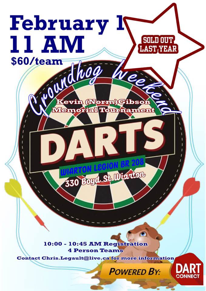 Darts at the Wiarton Legion